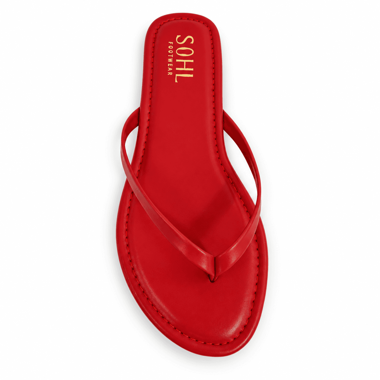 SOHL Slim Thong sandal in Main Street Cherry